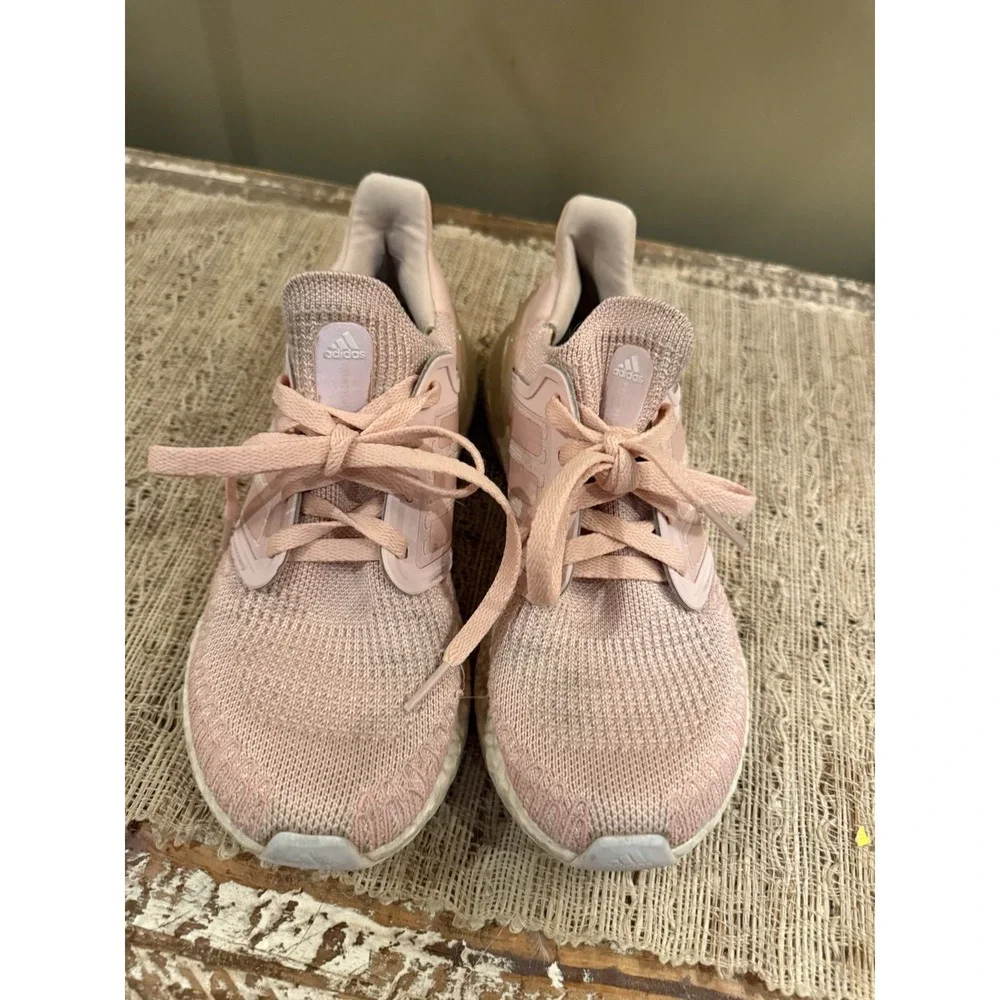 Adidas Womens UltraBoost 20 Vapour Pink Running Athletic Shoes 7.5 FV8358